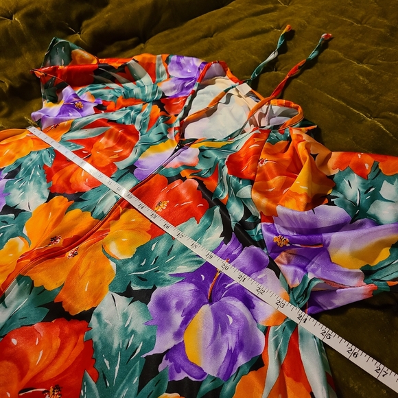 Tropical floral muu muu - Picture 5 of 9
